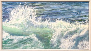 Original OIl Paintings of water, Breaking wave, Water Paintings, wave paintings, water paintings