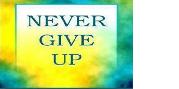 "Never Give Up" - Jim Valvano, coach at NC State