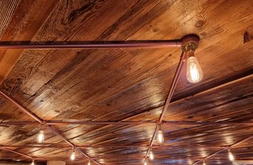 Pub/ restaurant custom light install