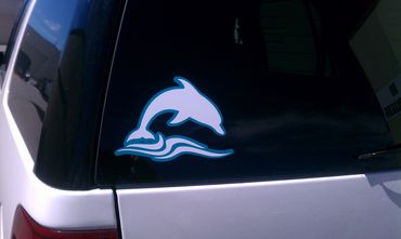 Dolphin Window Vinyl