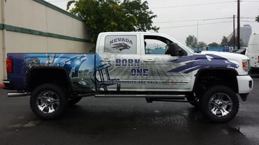 RKW Designs - UNR Vehicle Wrap