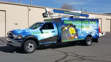 RKW Designs - Have Lights Will Travel Vehicle Wrap
