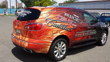 RKW Designs - GMC Vehicle Wrap