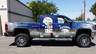 RKW Designs - UNR Vehicle Wrap