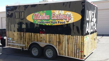 RKW Designs - Aloha Eatery Vehicle Wrap
