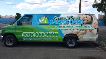 RKW Designs - Green Home Carpet Care Vehicle Wrap