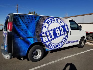 RKW Designs - Alt 92.1 Vehicle Wrap