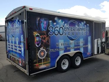 RKW Designs - 360 Entertainment Trailer Wrap