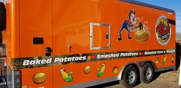 Fully Loaded Trailer Vinyl sides