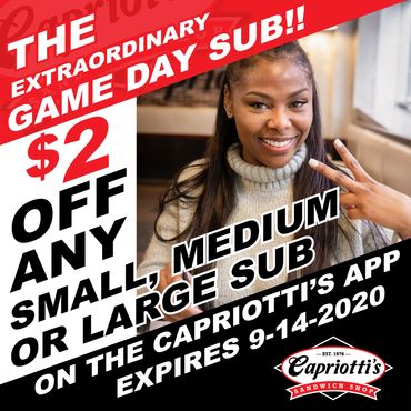 RKW Designs/Capriottis Reno - Game Day