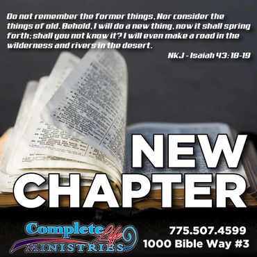 RKW Designs/Complete Life Ministries - New Chapter