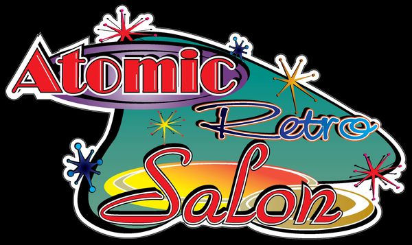 RKW Designs - Atomic Retro Salon Logo