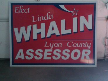 Whalin Coroplast Sign