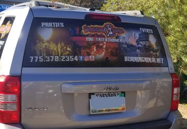 Burning Ninja Window Perforation