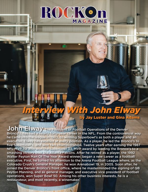 RKW Designs/Rock On Magazine - John Elway 1