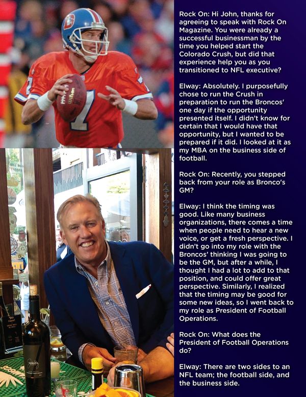 RKW Designs/Rock On Magazine - John Elway 2