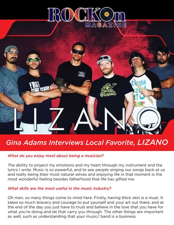 RKW Designs/Rock On Magazine - Lizano 1