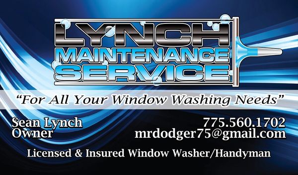RKW Designs - Lynch Maintenance business card