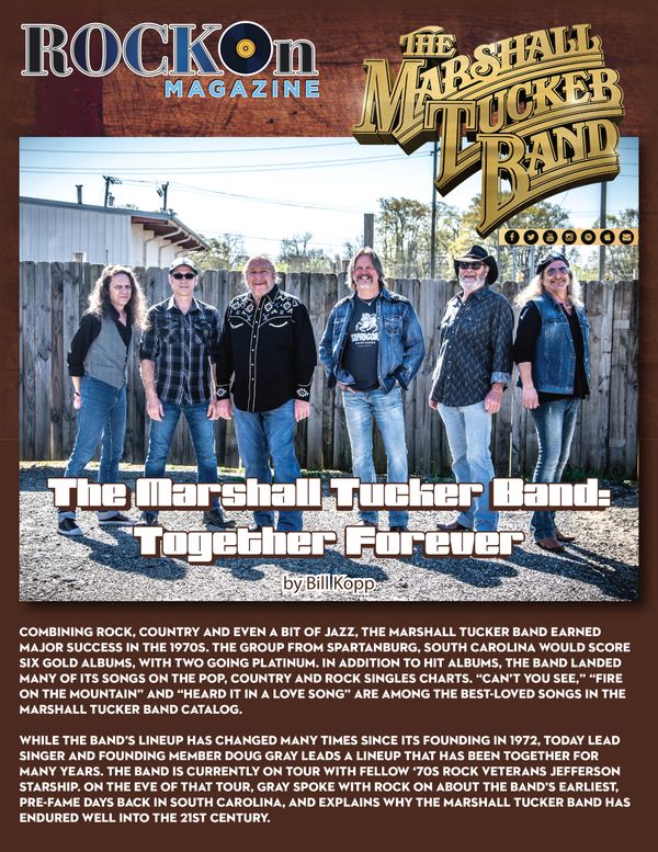 RKW Designs/Rock On Magazine - Marshall Tucker Interview-1