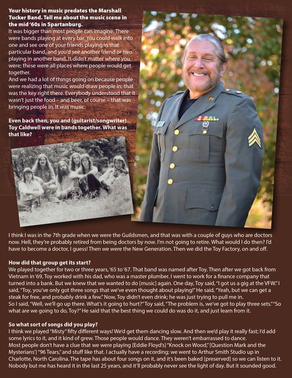 RKW Designs/Rock On Magazine - Marshall Tucker Interview-2