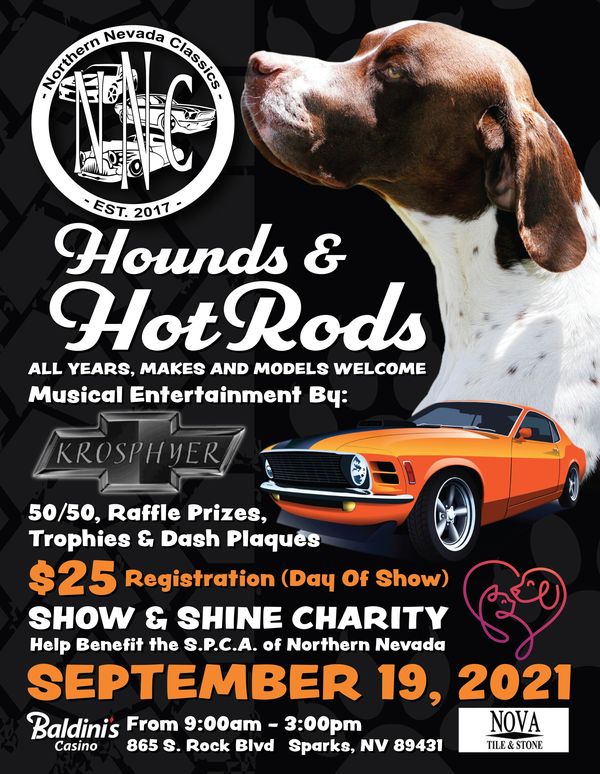 RKW Designs - NNC Hounds and Hot Rods Flier