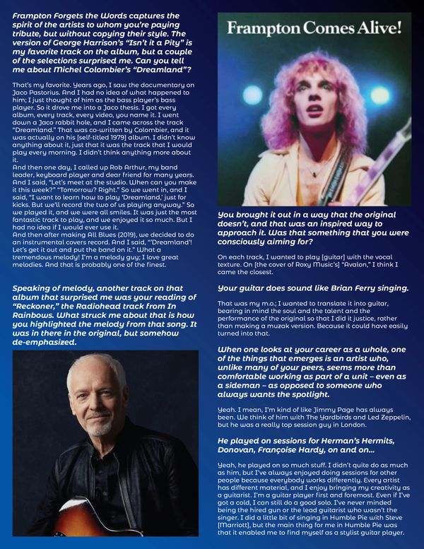 RKW Designs/Rock On Magazine - Peter Frampton Interview-2