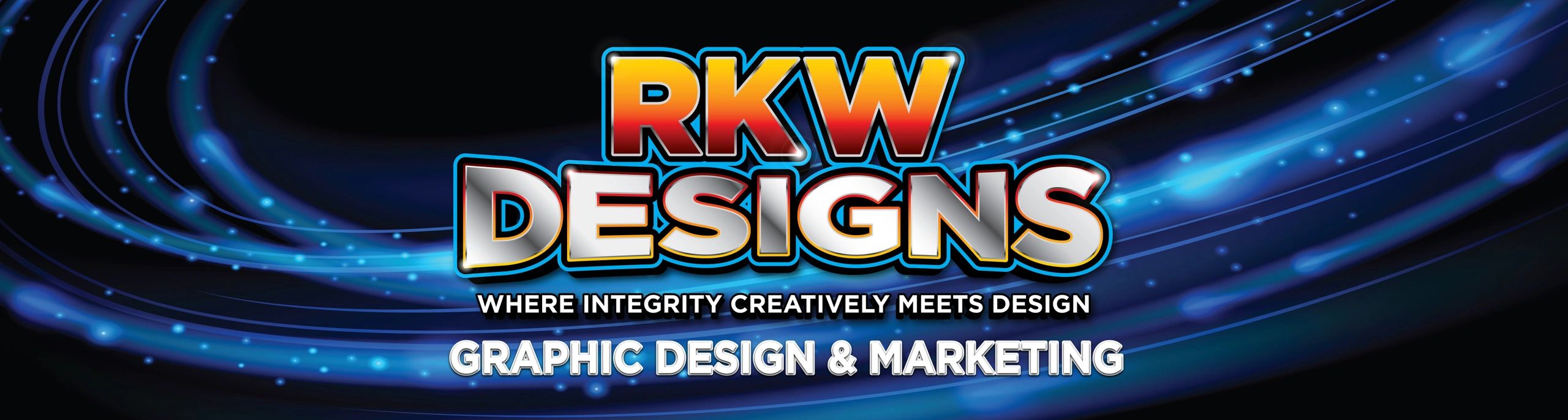 RKW Designs Graphic Design and Marketing Logo