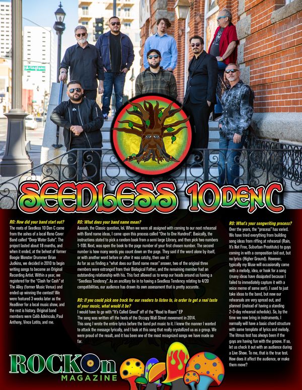 RKW Designs/Rock On Magazine - Seedless 10denC 1