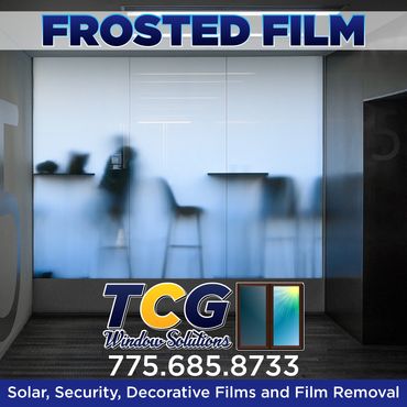RKW Designs/TCG Window Solutions - Frosted Film