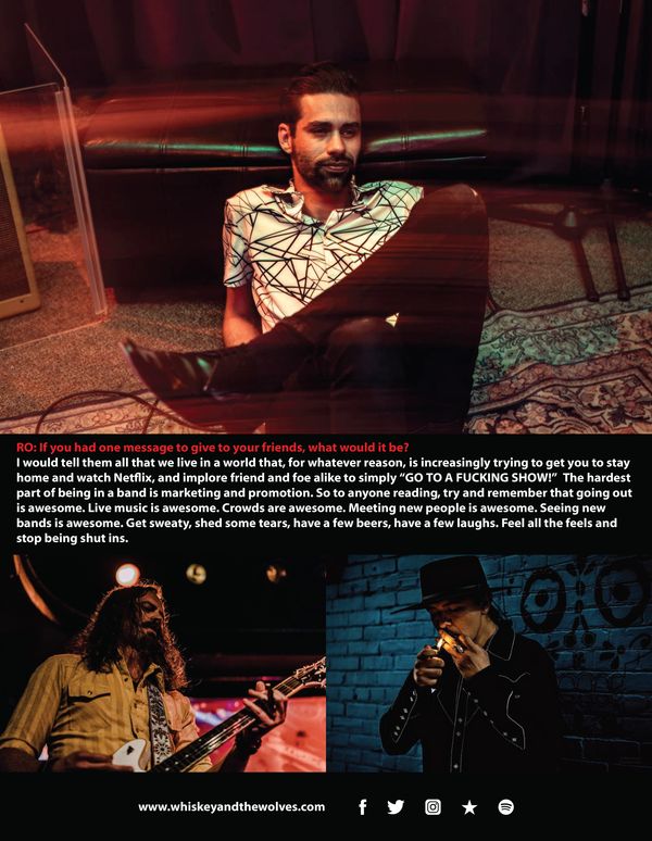 RKW Designs/Rock On Magazine - Whiskey and the Wolves 4