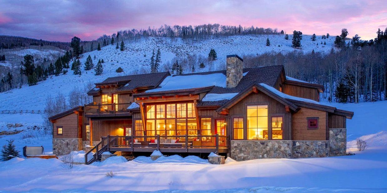 Custom mountain home designed by a residential architect in summit county. View this high end home.