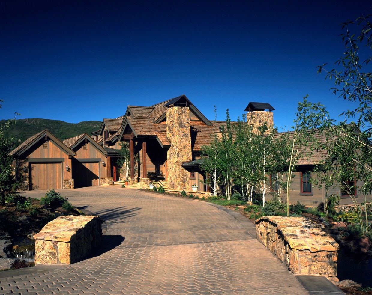 A custom mountain home designed by an architect in Aspen, Colorado. Enjoy life with horses on ranch.