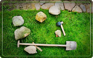 Mulch and Rock Installations