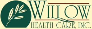Willow Health Care, Inc. wordmark and logo