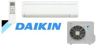 Daikin heat pump indoor and outdoor units for energy-efficient residential HVAC systems in Maine