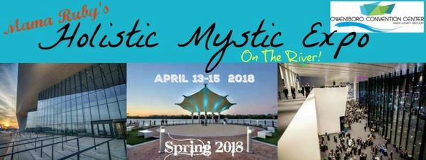 We had a great time at the Holistic Mystic Expo in Owensboro, KY.  Wonderful energy!