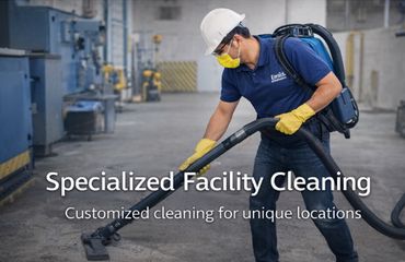 Specialized facility cleaning for industrial and unique commercial spaces in Albuquerque.