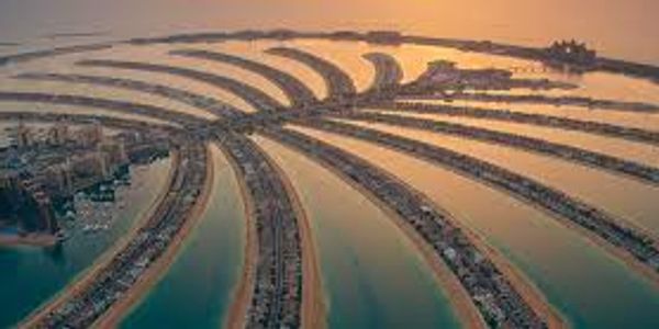 Picture of Palm Jumeirah at Sunset