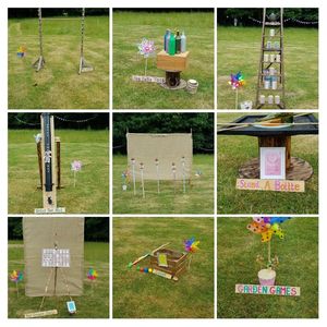 Our unique collections of Handmade Vintage, Fete, Lawn, Garden, Games, collections will sure add...