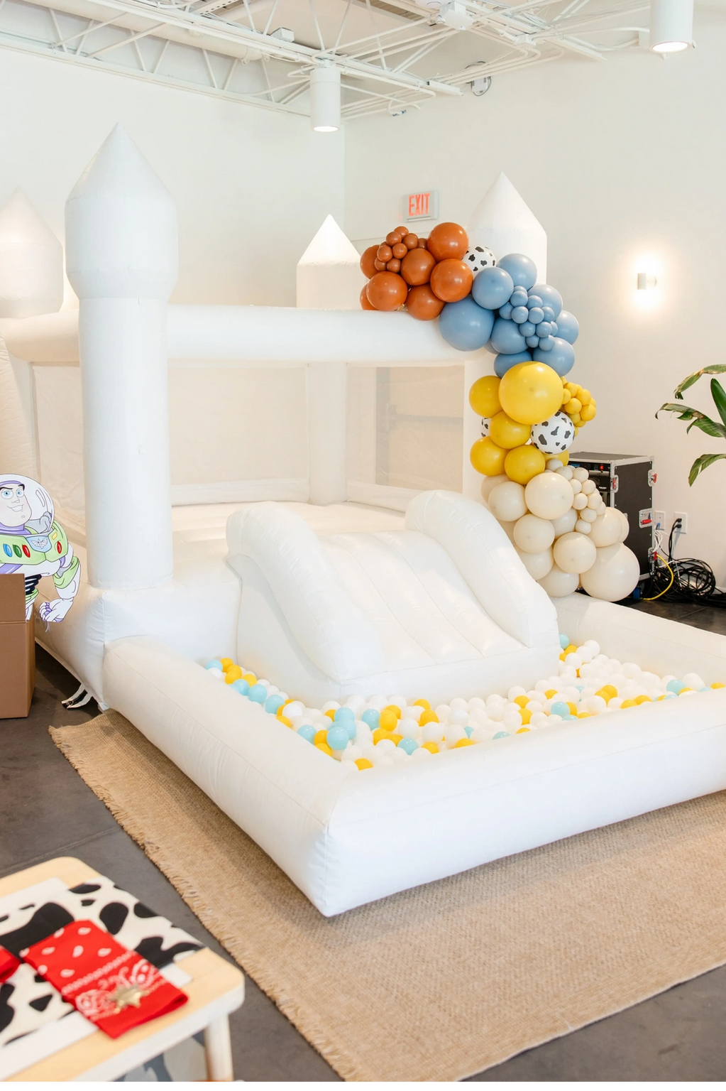 Luxury Bounce House with Ball Pit , Luxury Bounce Castle