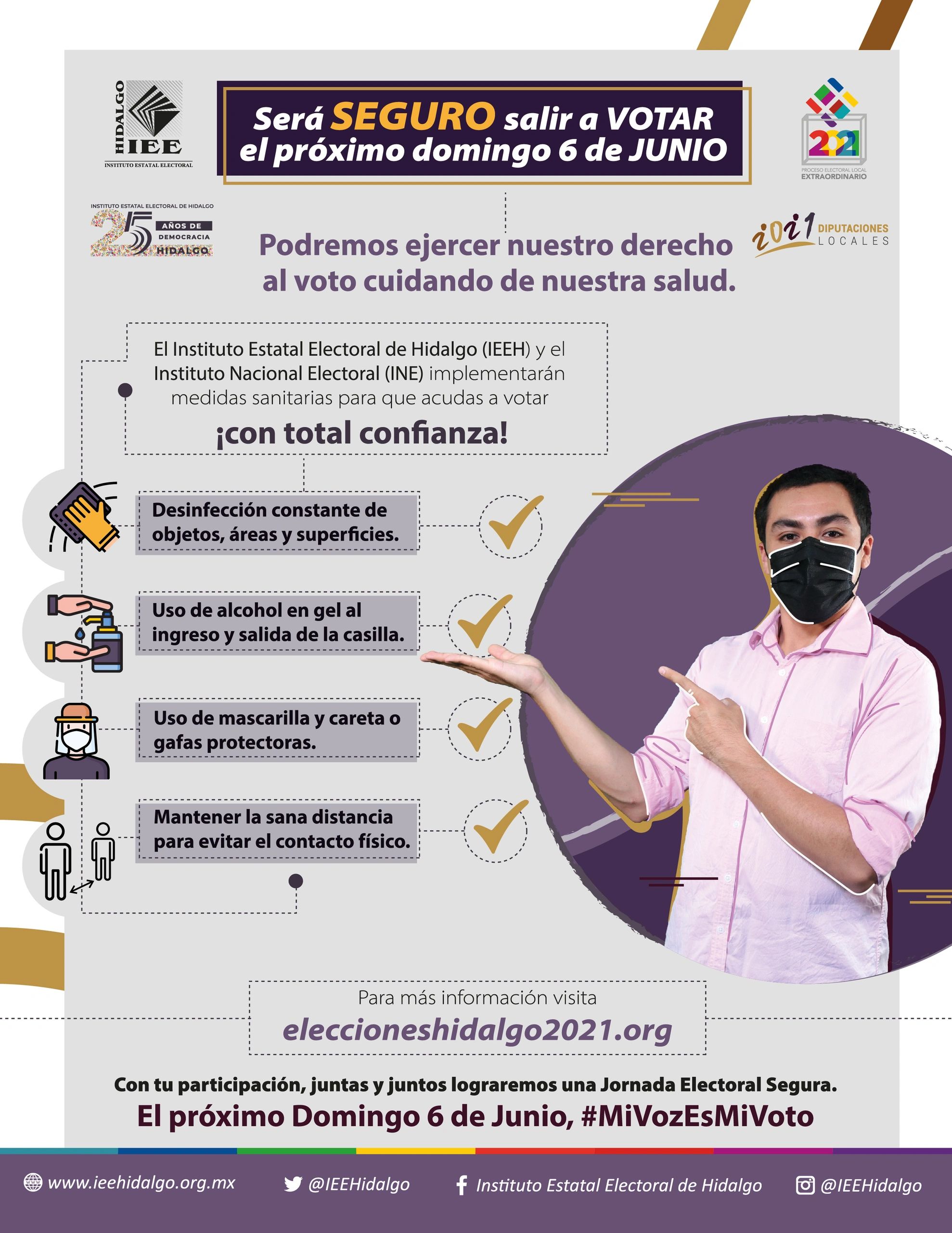 Voto Seguro Hidalgo 2021