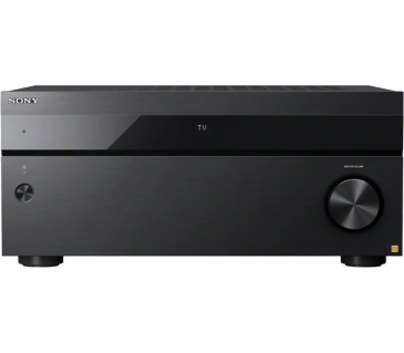 Front view of a Sony audio receiver.