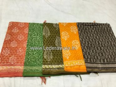 dabu print dupatta