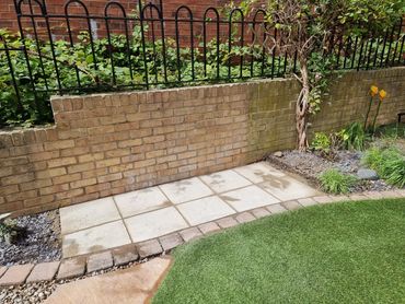 Handyman New base for steel shed