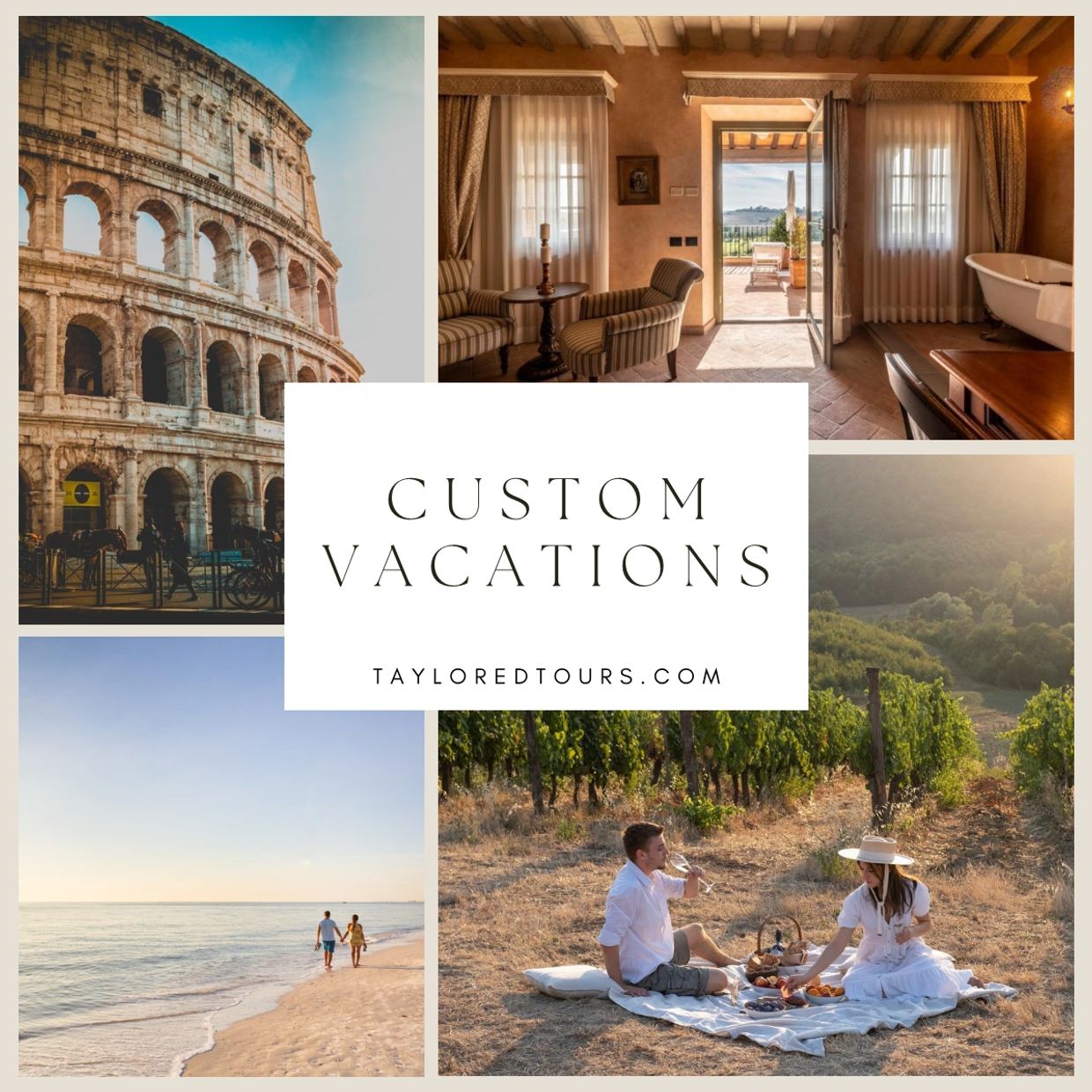 Custom Vacations with Taylored Tours