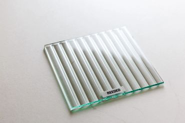 Reeded Obscure glass, privacy glass