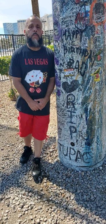 Pic of Infinite at the intersection of East Flamingo Road and Koval Lane Where Tupac Shakur was shot