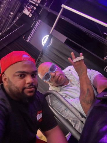 Spliff Star and Brick of All About Me Podcast