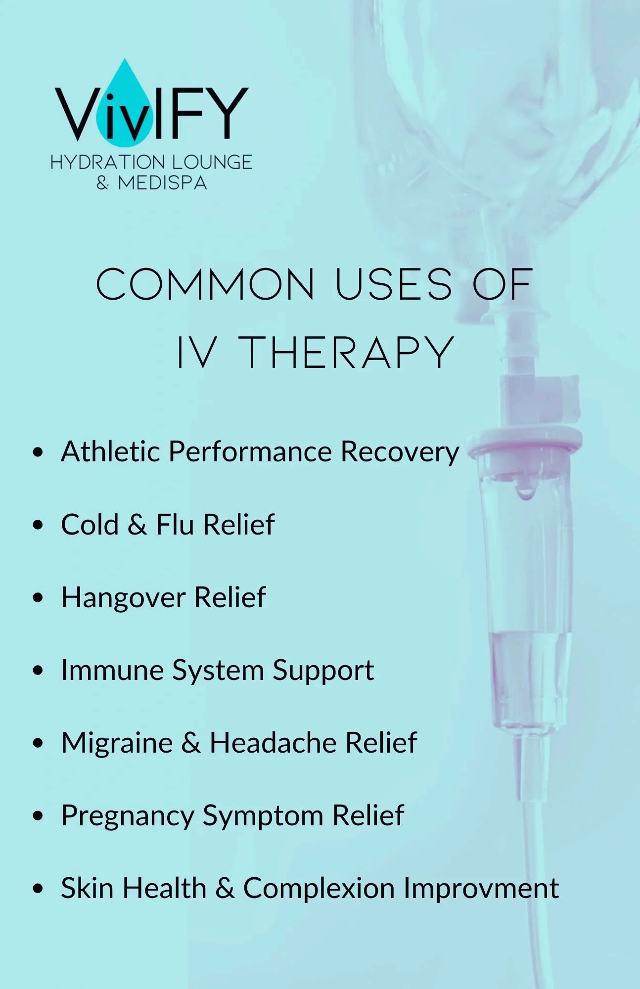 Common Uses for IV therapy