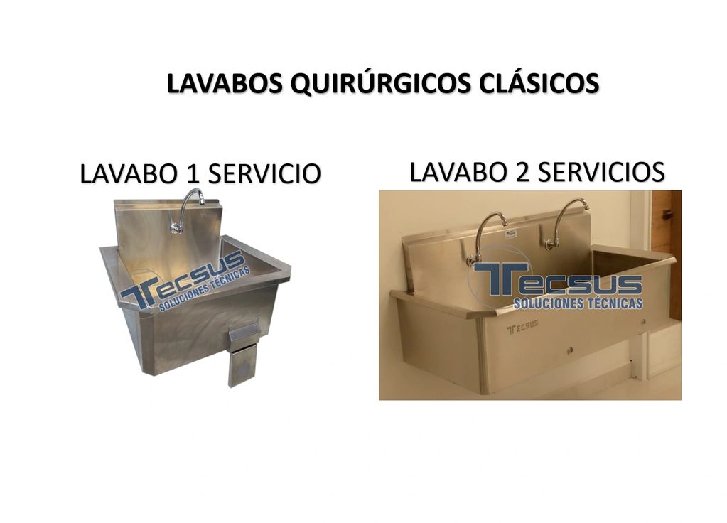 Lavabos Quirúrgicos
